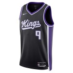 Maillot NBA Sacramento Kings Kevin Huerter Nike 2023-24 Icon Edition Noir Swingman - Homme